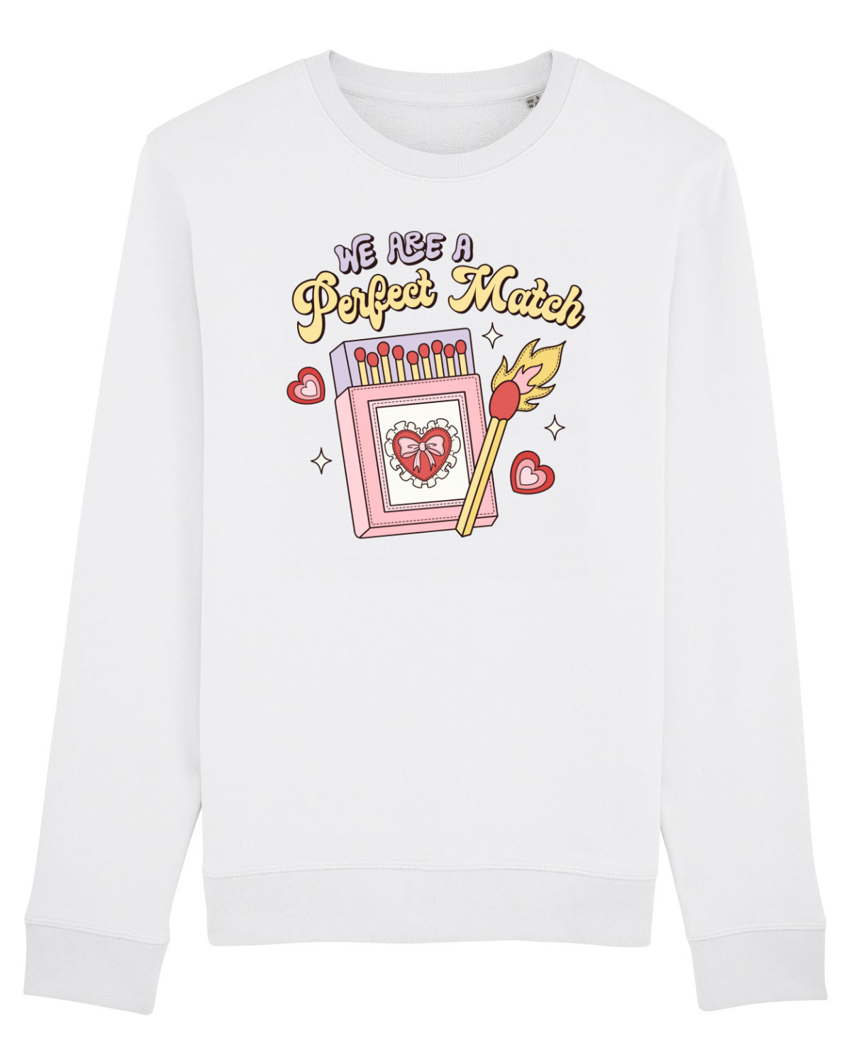 Bluză mânecă lungă Unisex Rise White
