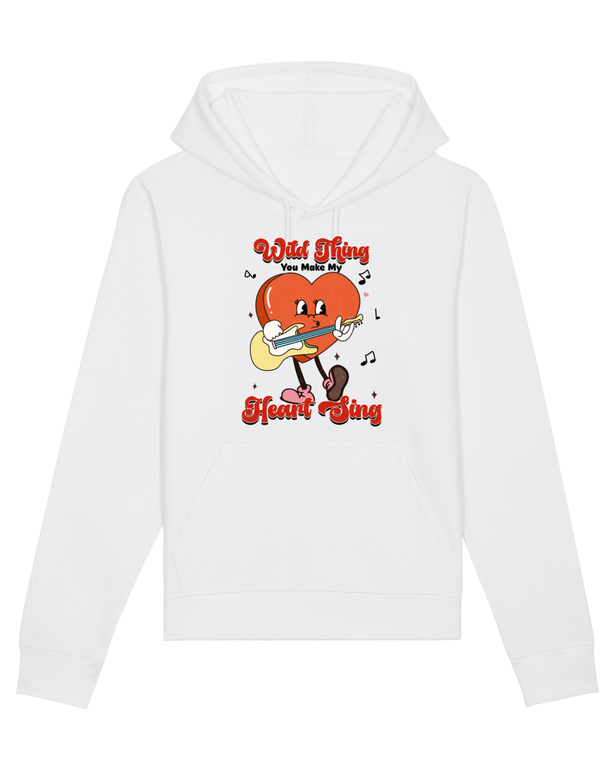 Hanorac Unisex Drummer White