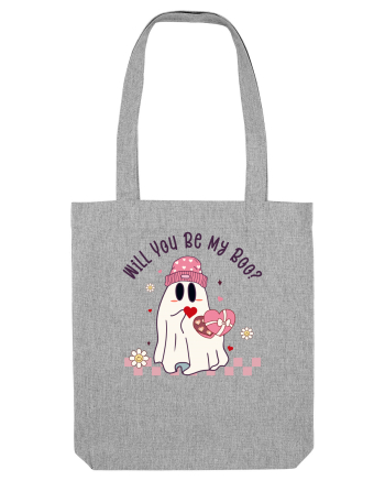 retro chic de Ziua Îndrăgostiților - Will yo be my boo Heather Grey