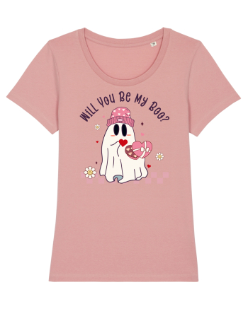 retro chic de Ziua Îndrăgostiților - Will yo be my boo Canyon Pink