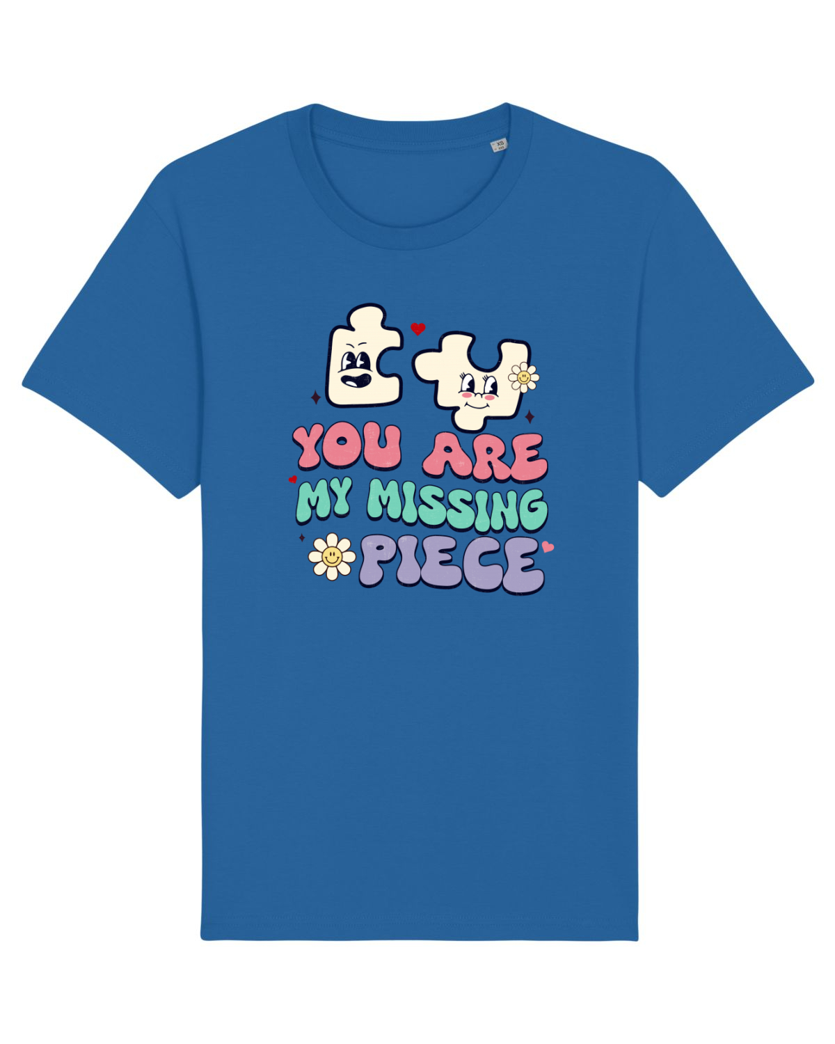 Tricou mânecă scurtă Unisex Rocker Royal Blue
