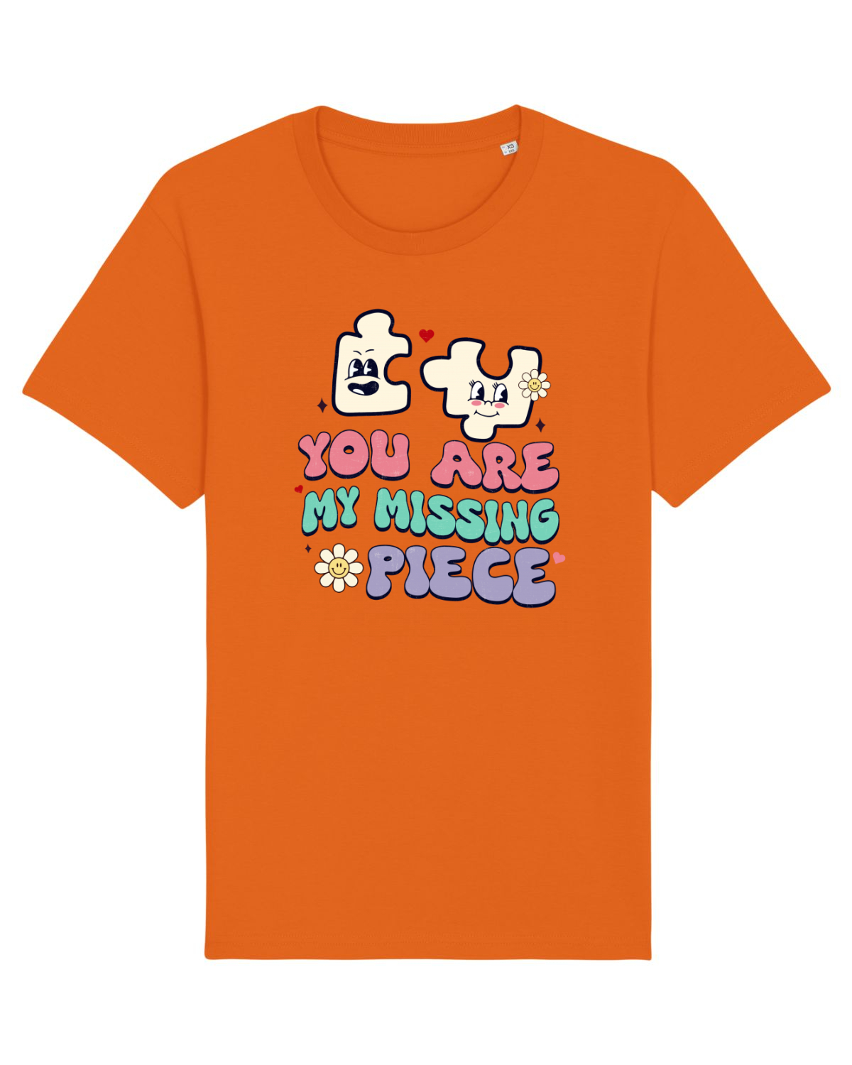 Tricou mânecă scurtă Unisex Rocker Bright Orange