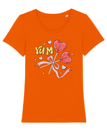 retro chic de Ziua Îndrăgostiților - Yum Bright Orange