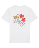 retro chic de Ziua Îndrăgostiților - Yum Tricou mânecă scurtă Unisex Rocker