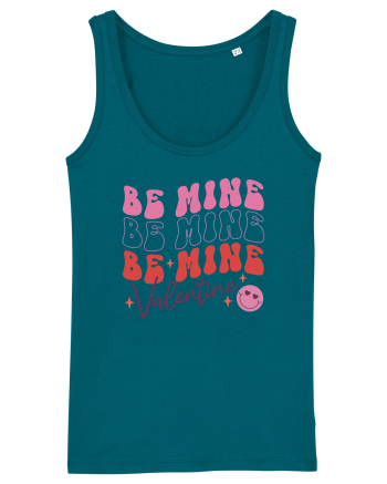 Retro Chic Valentine - Be mine 3 times Ocean Depth
