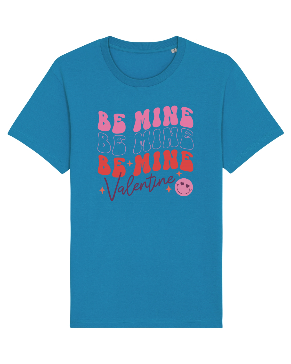 Tricou mânecă scurtă Unisex Rocker Azur