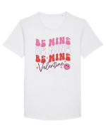 Retro Chic Valentine - Be mine 3 times Tricou mânecă scurtă guler larg Bărbat Skater