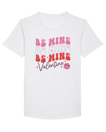 Retro Chic Valentine - Be mine 3 times White