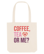 Retro Chic Valentine - Coffe, tea or me Sacoșă textilă