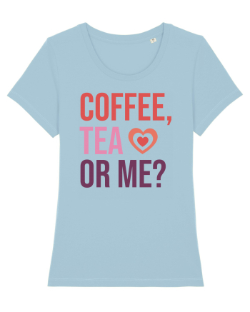 Retro Chic Valentine - Coffe, tea or me Sky Blue