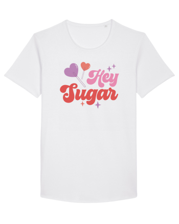 Retro Chic Valentine - Hey sugar White