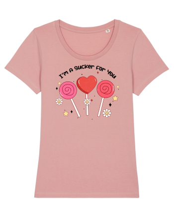 Retro Chic Valentine - I am a sucker for you Canyon Pink