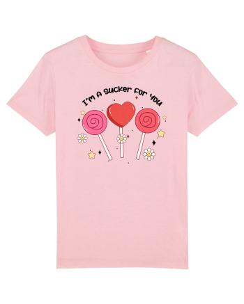 Retro Chic Valentine - I am a sucker for you Cotton Pink