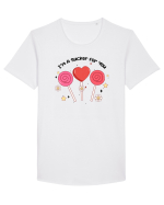 Retro Chic Valentine - I am a sucker for you Tricou mânecă scurtă guler larg Bărbat Skater
