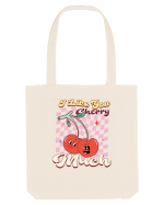 Retro Chic Valentine - I love you cherry much Sacoșă textilă