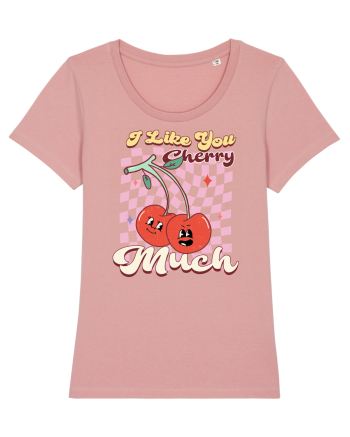 Retro Chic Valentine - I love you cherry much Canyon Pink