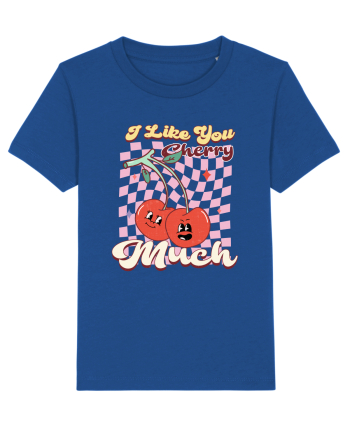 Retro Chic Valentine - I love you cherry much Majorelle Blue