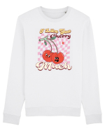 Retro Chic Valentine - I love you cherry much Bluză mânecă lungă Unisex Rise