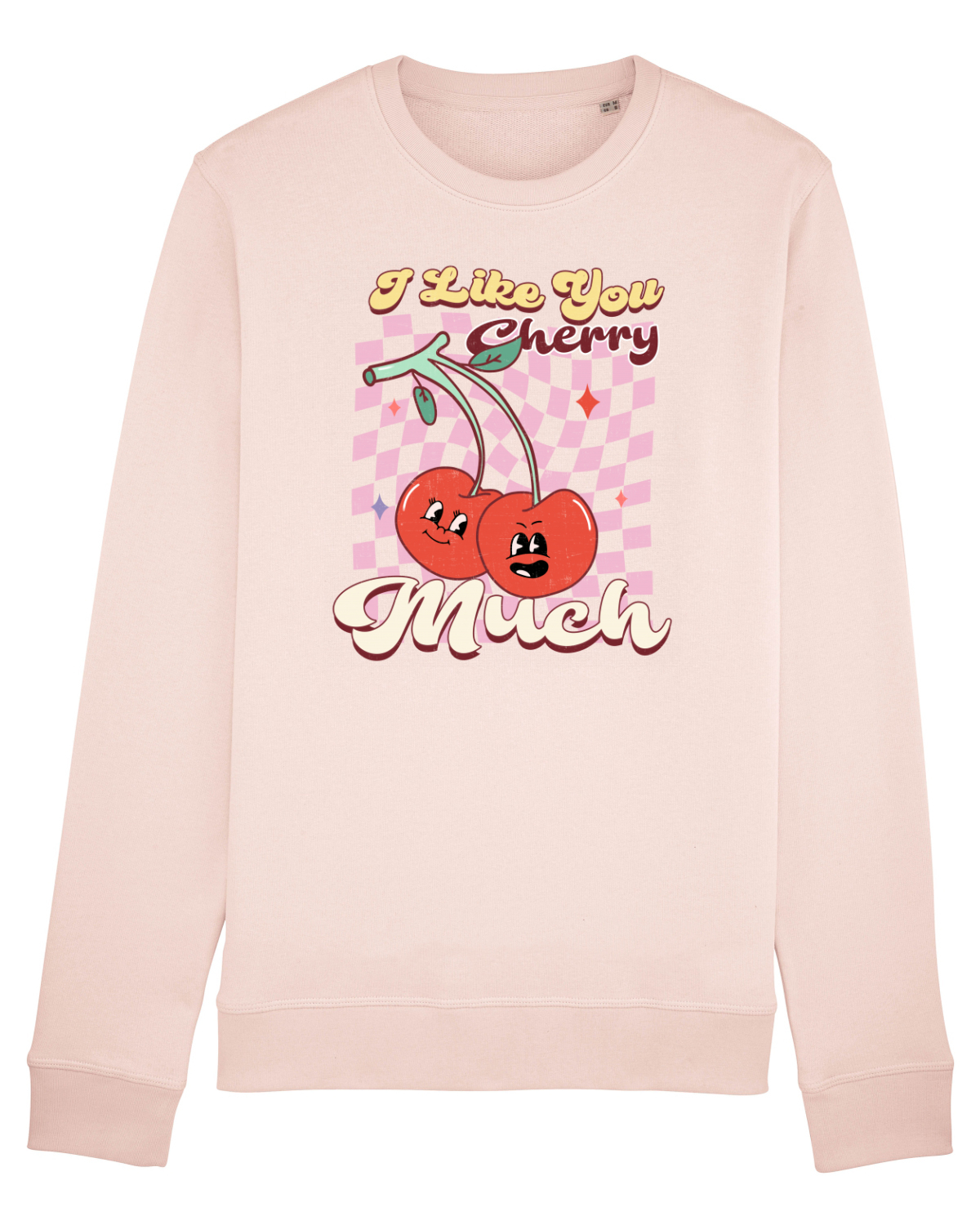 Bluză mânecă lungă Unisex Rise Candy Pink