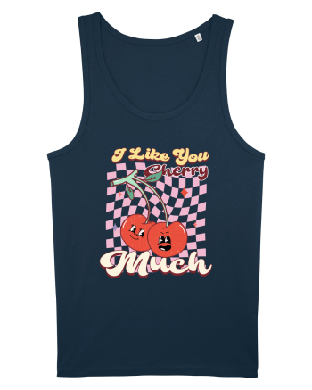 Retro Chic Valentine - I love you cherry much Navy