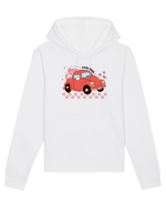 Retro Chic Valentine - Love bug Hanorac Unisex Drummer