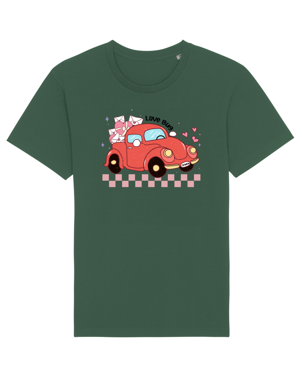 Tricou mânecă scurtă Unisex Rocker Bottle Green