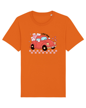 Retro Chic Valentine - Love bug Bright Orange