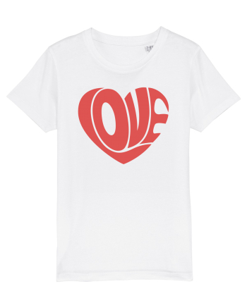 Retro Chic Valentine - Love in heart White