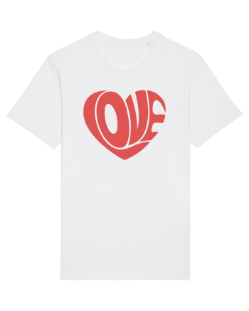 Retro Chic Valentine - Love in heart White
