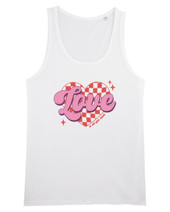 Retro Chic Valentine - Love is all you need White