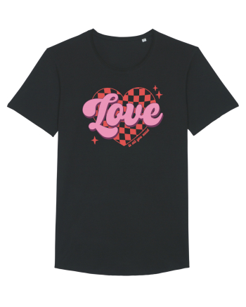 Retro Chic Valentine - Love is all you need Black