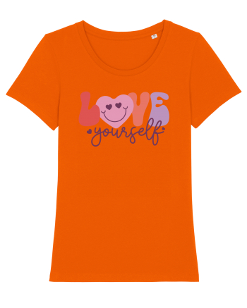Retro Chic Valentine - Love yourself Bright Orange
