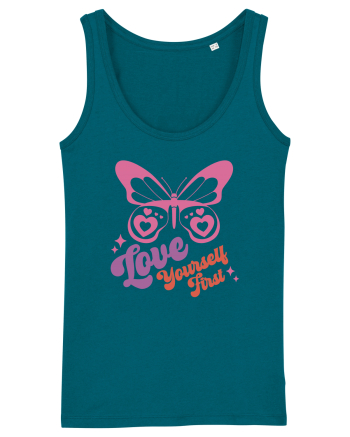 Retro Chic Valentine - Love yourself first Ocean Depth