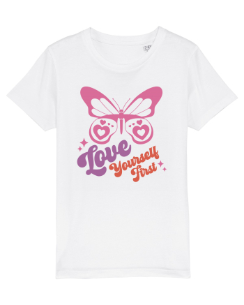 Retro Chic Valentine - Love yourself first White
