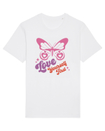 Retro Chic Valentine - Love yourself first Tricou mânecă scurtă Unisex Rocker