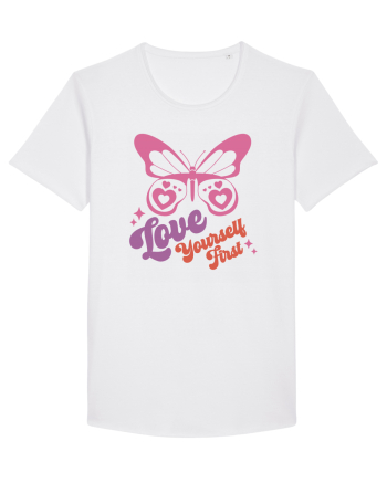 Retro Chic Valentine - Love yourself first White