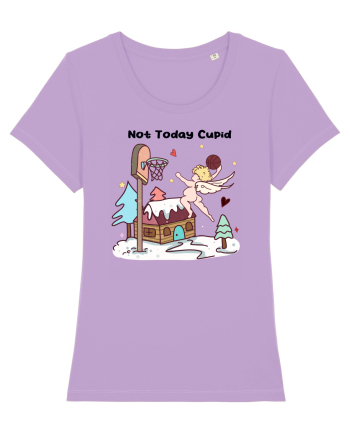 Retro Chic Valentine - Not today Cupid, go shoot some balls Lavender Dawn