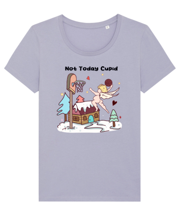 Retro Chic Valentine - Not today Cupid, go shoot some balls Lavender
