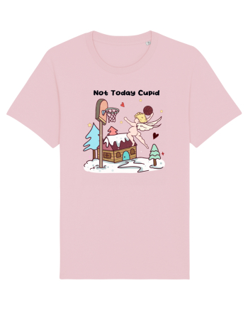 Retro Chic Valentine - Not today Cupid, go shoot some balls Cotton Pink