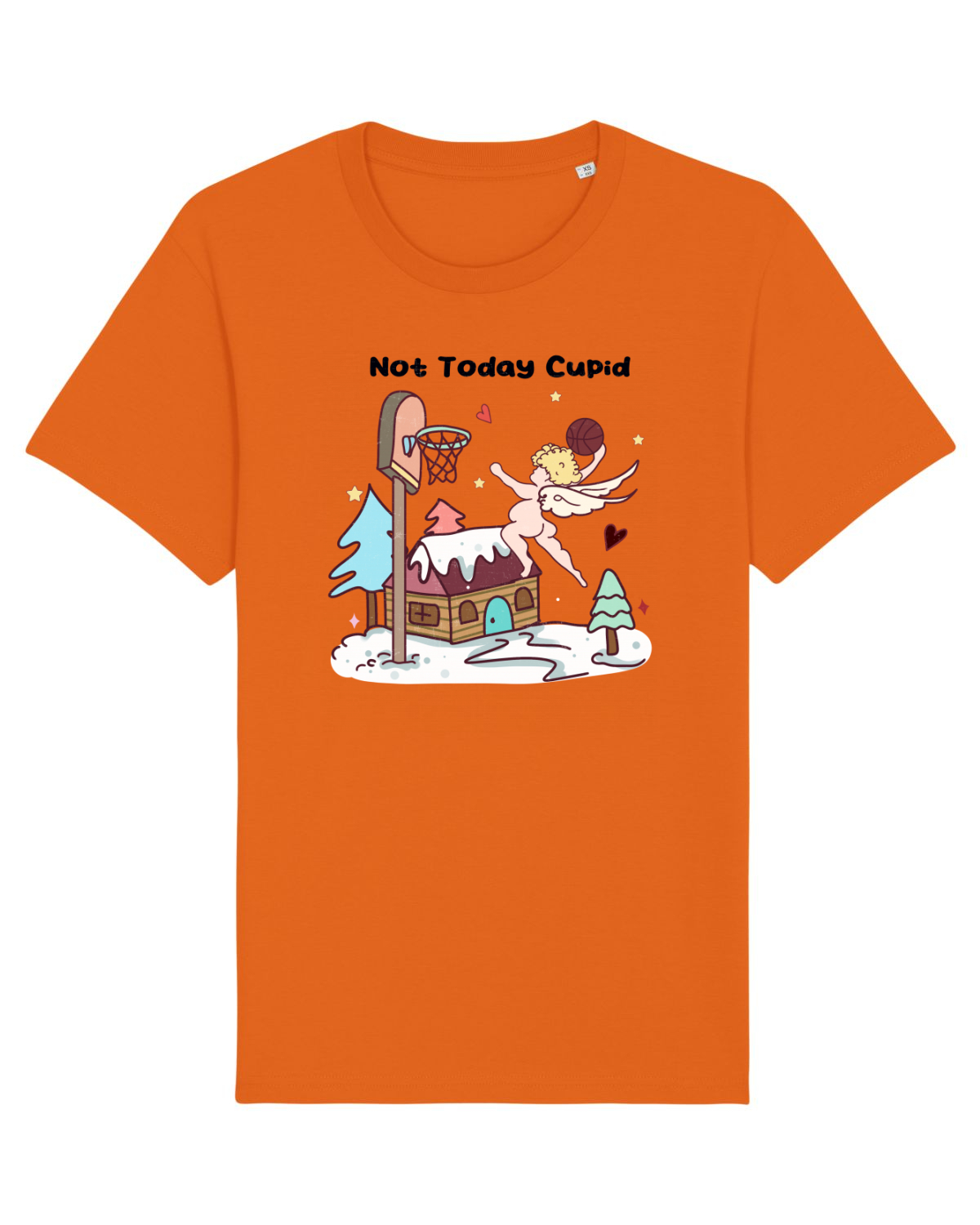 Tricou mânecă scurtă Unisex Rocker Bright Orange
