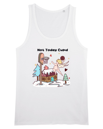 Retro Chic Valentine - Not today Cupid, go shoot some balls White