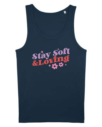 Retro Chic Valentine - Stay soft and loving Navy