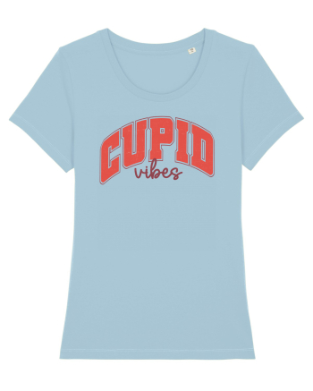 Retro Chic Valentine - Strong Cupid vibes Sky Blue