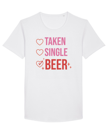 Retro Chic Valentine - Taken, single, beer White