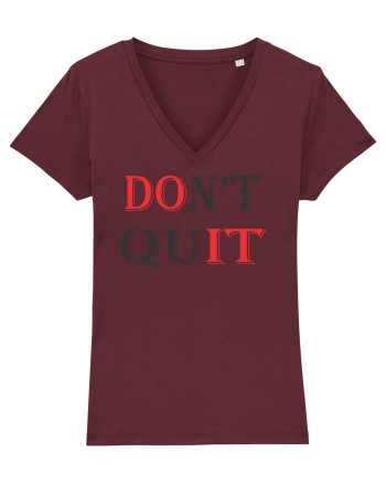 Don't QUIT Burgundy