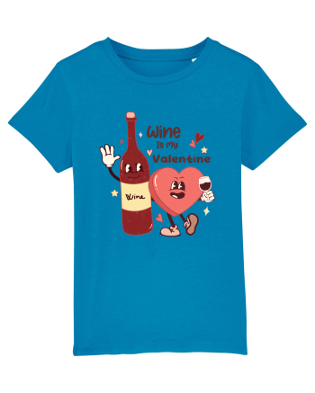 Retro Chic Valentine - Wine is my valentine Azur