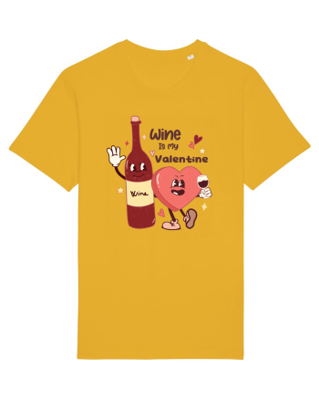 Retro Chic Valentine - Wine is my valentine Spectra Yellow