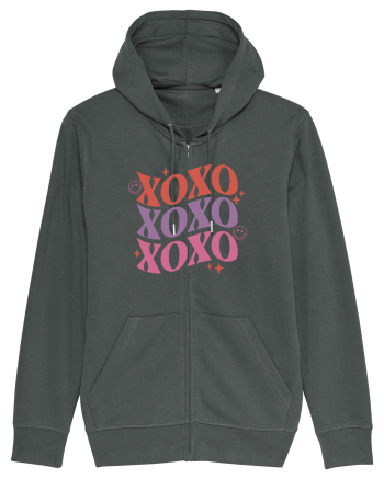 Retro Chic Valentine - XOXO - Valentine kisses Anthracite