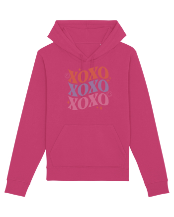 Retro Chic Valentine - XOXO - Valentine kisses Raspberry