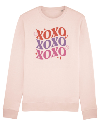 Retro Chic Valentine - XOXO - Valentine kisses Candy Pink
